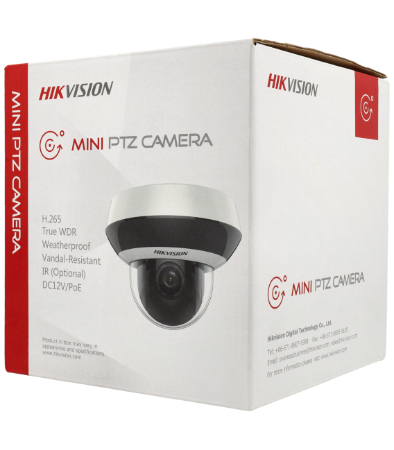 Câmara HIKVISION PRO ptz ip de 4 megapixels e lente zoom óptico