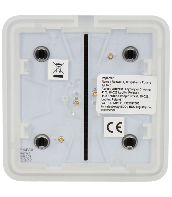 Panel de interruptor conmutable AJAX