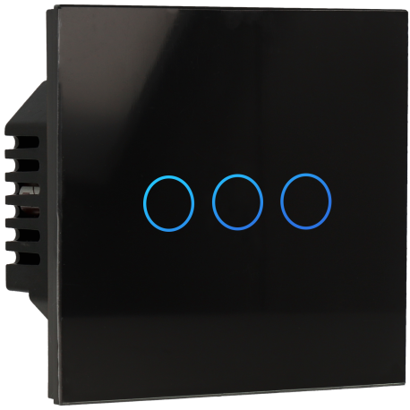 Kit con panel e interruptor