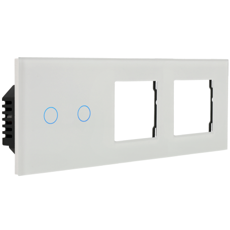 Kit con panel triple e interruptor