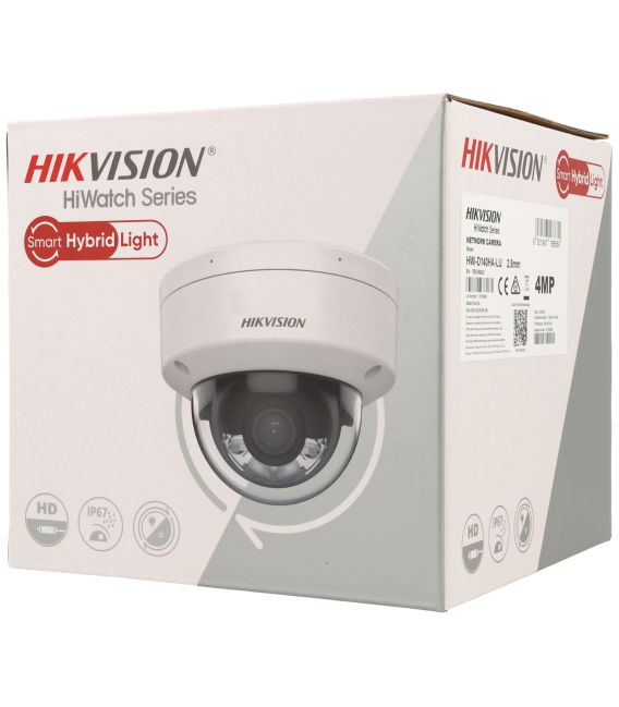 Câmara HIKVISION dome ip de 2 megapixels e lente fixa